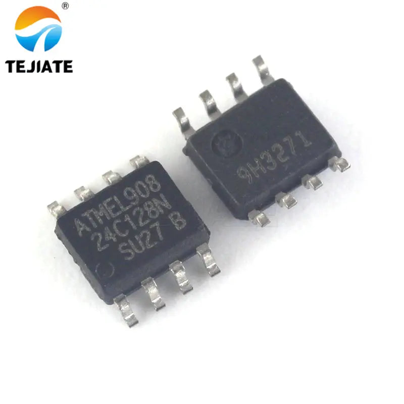 10PCS AT24C128N SOP-8 new original AT24C128N-10SU-2.7