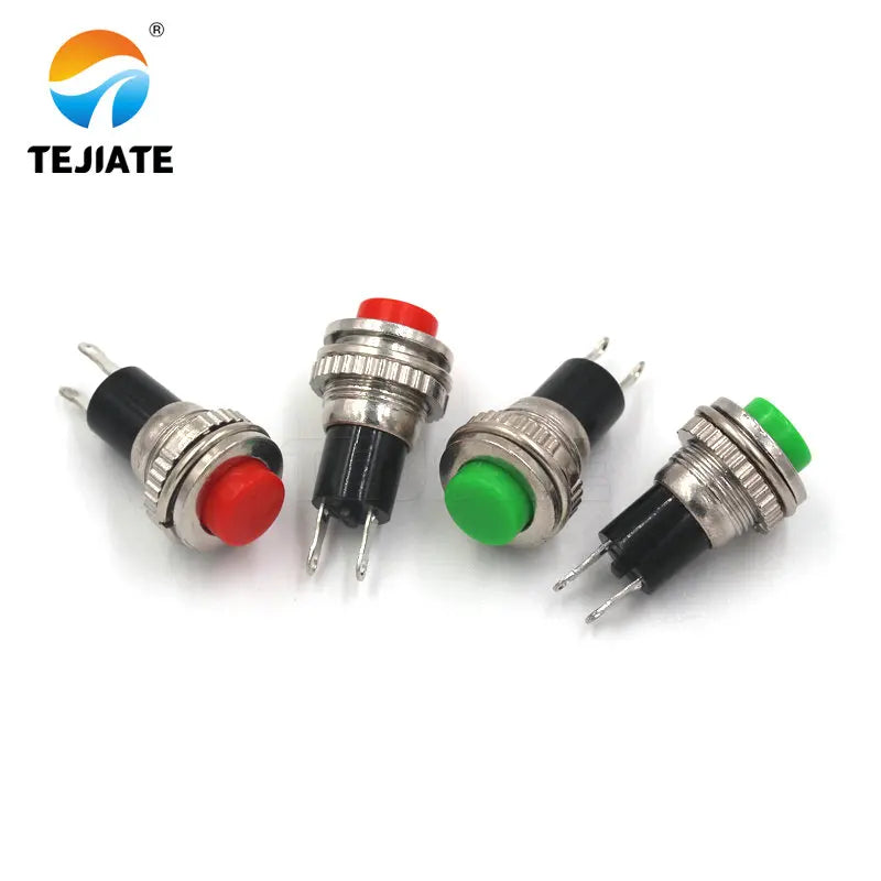 5PCS Momentary Switch DS-316 250V 1A 10mm Self-resetting OFF/ON Push Button switch