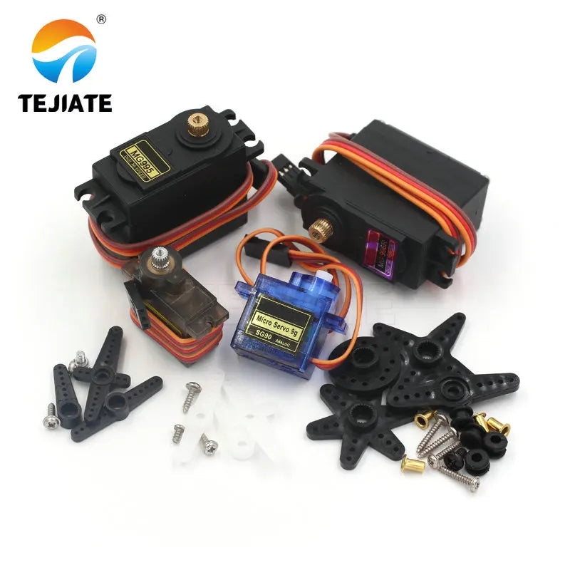 1PCS Steering gear module SG90 MG90S MG995 MG996 Servo Metal Gear for Model Helicopter Boat DIY