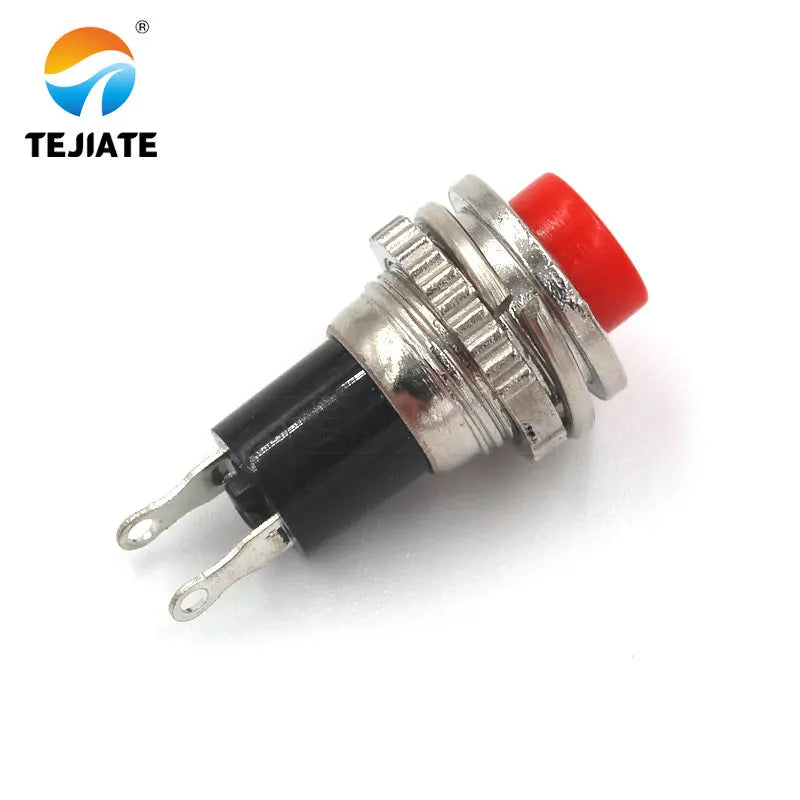 5PCS Momentary Switch DS-316 250V 1A 10mm Self-resetting OFF/ON Push Button switch