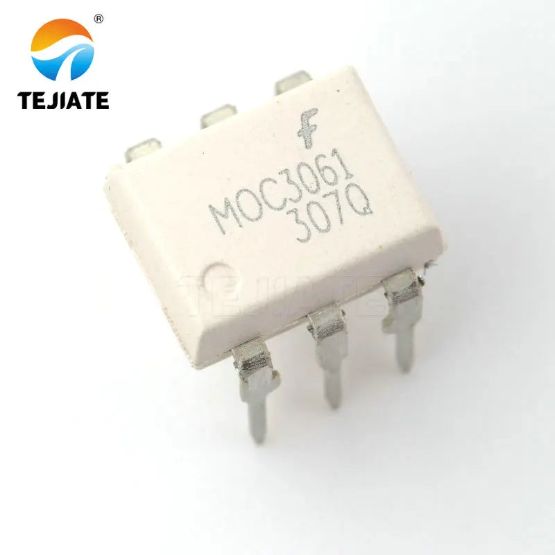 10PCS MOC3061 Controllable Photocoupler Direct Interpolation MOC3041/3023/3063 Packaged DIP6  3021 MOC3022