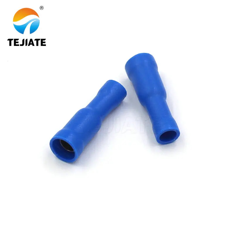 10pcs Male/Female Insulated Connector Set 0.5-1.5mm2 Electrical Bullet Butt Wire Crimp Terminal Connector 22-18AWG Kit