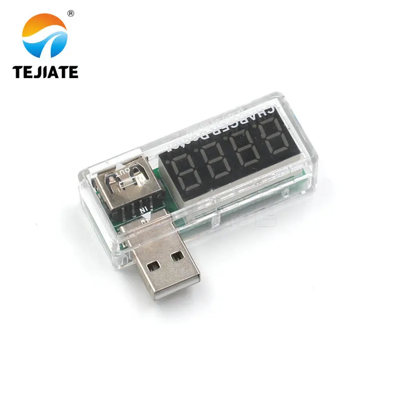 LED Digital Dual USB Port Current Voltage Charging Test Detector Tester Battery Voltmeter Ammeter Charger Doctor Meter Monitor