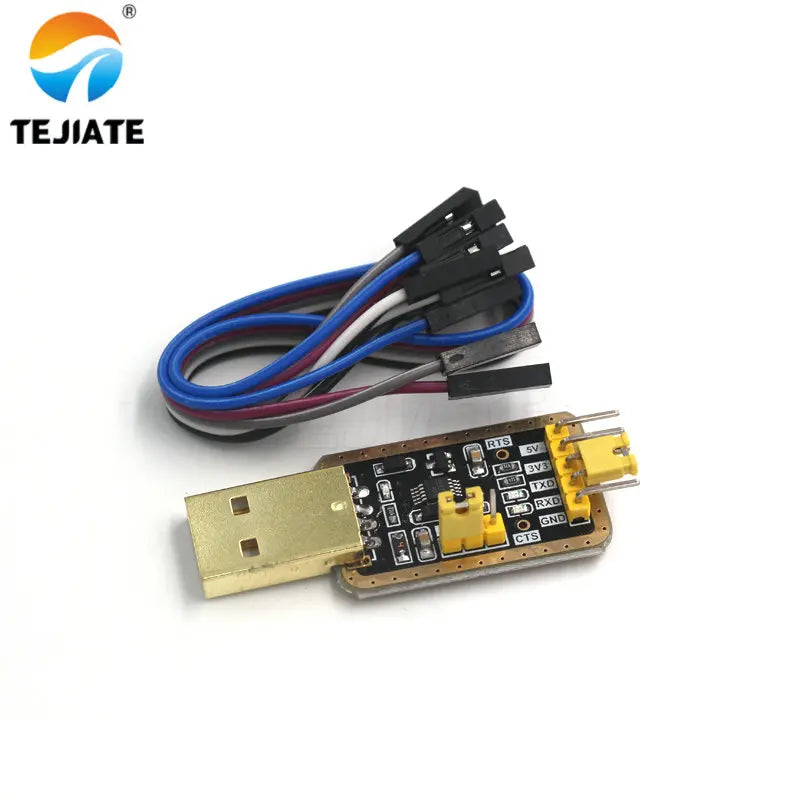 CH340E Mini serial port module of PL2303 , CH340 RS232 to TTL module upgrade USB to serial port in nine Brush small plates