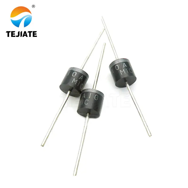 10PCS electrical Axial Rectifier Diode 10A10 R-6 DIP 10A 1000V 10a10