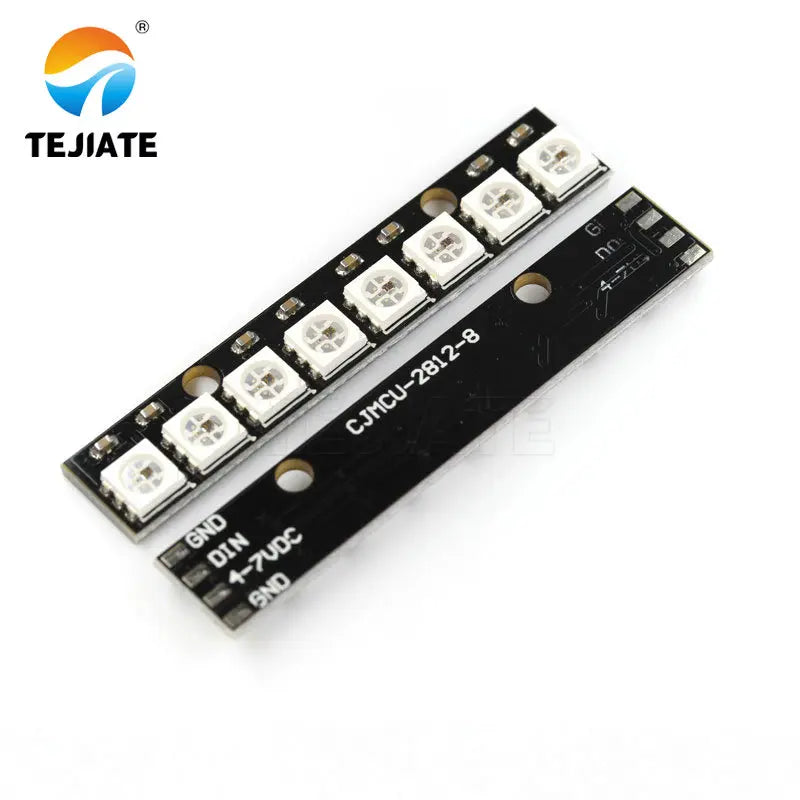 8 Channel WS2812 5050 RGB LED Lights Built-In Full Color Driven Development-Board