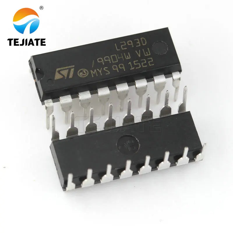 5PCS L293 L293D DIP DIP16 DIP-16 IC Motor Driver Drive Chip PAR PusH Pull 4 Four Channel Module IC Chips