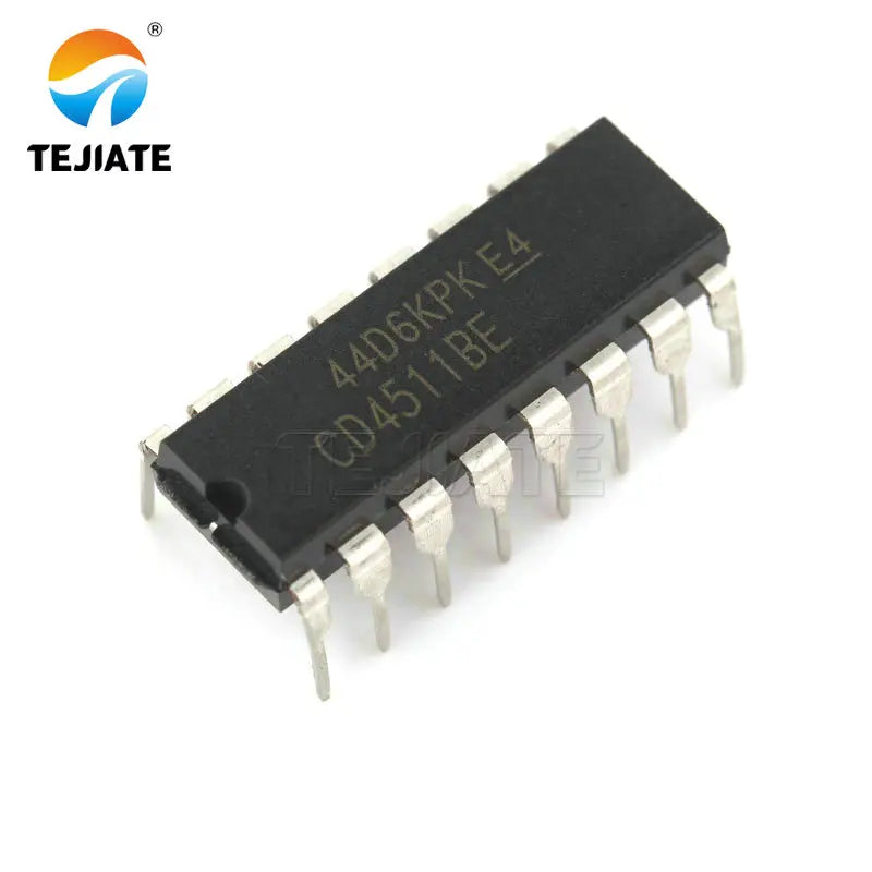 10PCS CD4511BE DIP16 CD4511/CD4511BM SOP-16 Encoder, decoder, multiplexer and demultiplexer BCD to 7 Segment New original