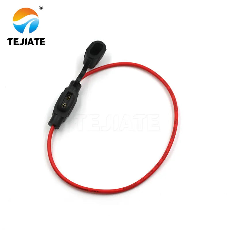 1pcs Waterproof Auto Inline Mini In-Line Fuse Holder Small Waterproof Harness Seat With Line Fuse Box 30CM Medium, please
