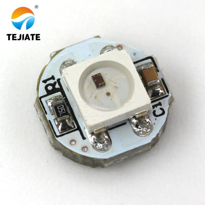 1Bit WS2812 5050 RGB LED Full-Color Built-In Driving Lights Round Type Development-Board