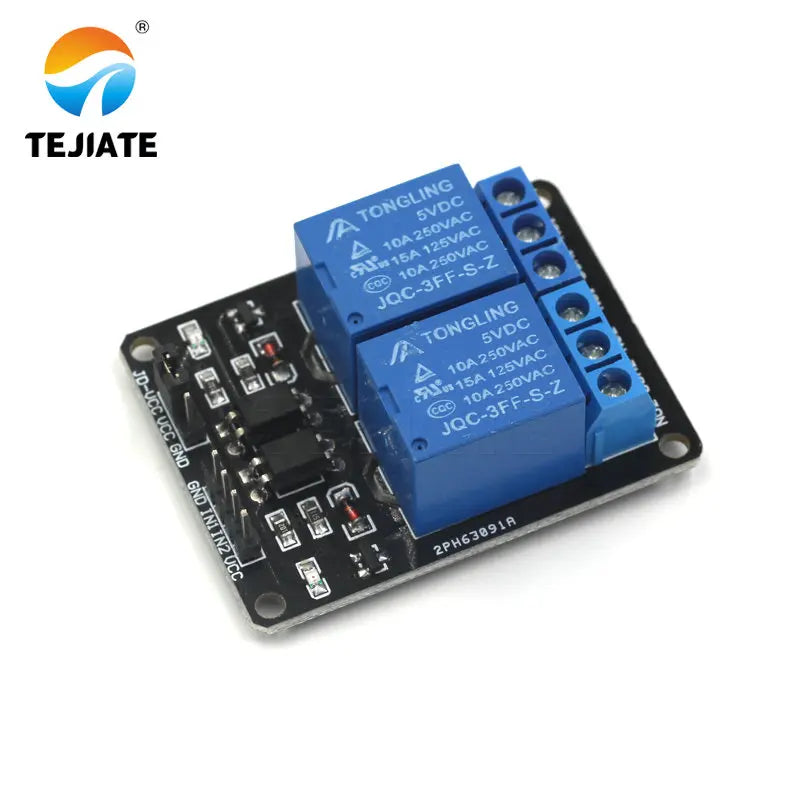 5V/12V 1 2 4 6 8 channel relay module with optocoupler. Relay Output 1 /2 /4 /6 / 8 way relay module 12V blue
