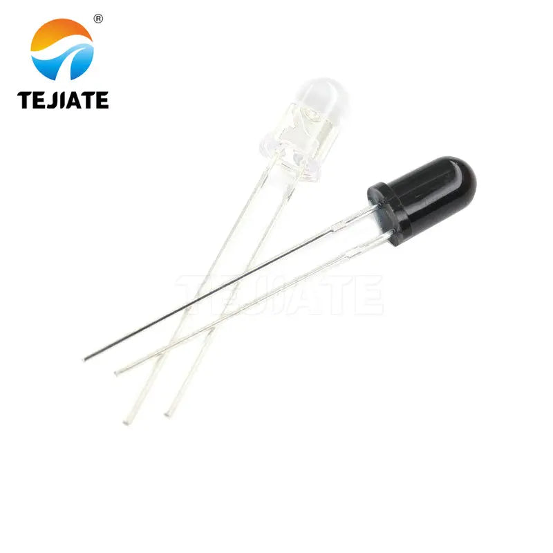 10pair 5mm IR LED Assorted Infrared Emitter And IR Receiver Diode 3mm IR Infrared LED Diodes LED Lamp IR LED Emitting Receiving