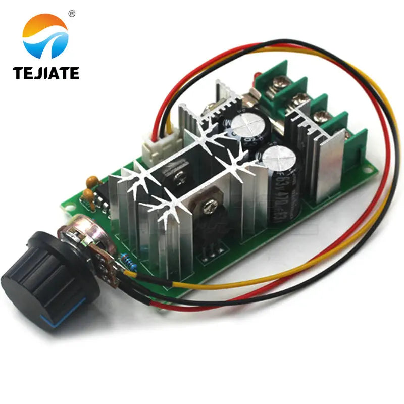DC10-60V 12V 24V Motor Speed Control Regulator PWM Motor Speed Controller Switch 20A Current Regulator High Power Drive Module