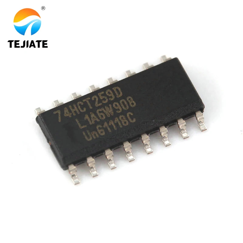10pcs 100% new and orginal74HCT259D SOP16 best quality in stock
