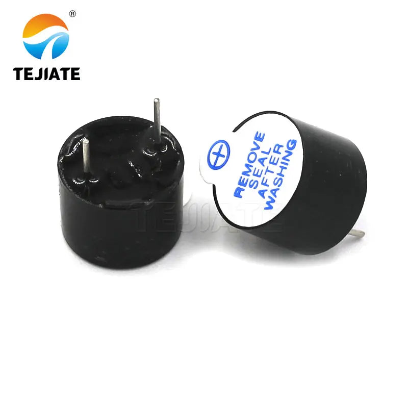 5pcs/set 5V Active Buzzer kit Magnetic Long Continous Beep Tone Alarm Ringer 12mm Mini Active Piezo Buzzers 12MMX9.5MM