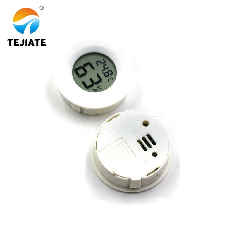 Round LCD Digital Thermometer Hygrometer sensor Temperature probe Humidity Meter Roundness