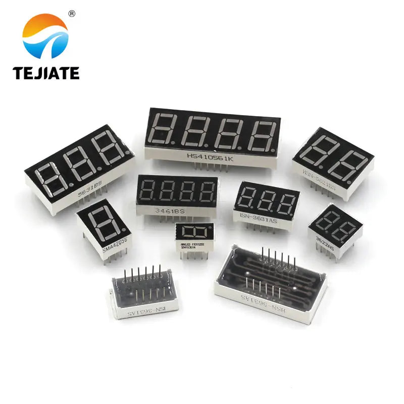 0.56inch LED display 7 Segment 1 Bit/2 Bit/3 Bit/4 Bit Digit Tube Red Common Cathode / Anode Digital 0.56 inch led 7segment