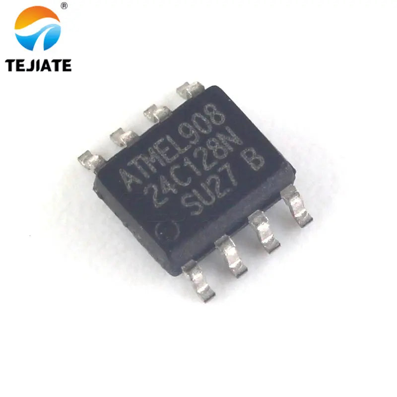 10PCS AT24C128N SOP-8 new original AT24C128N-10SU-2.7