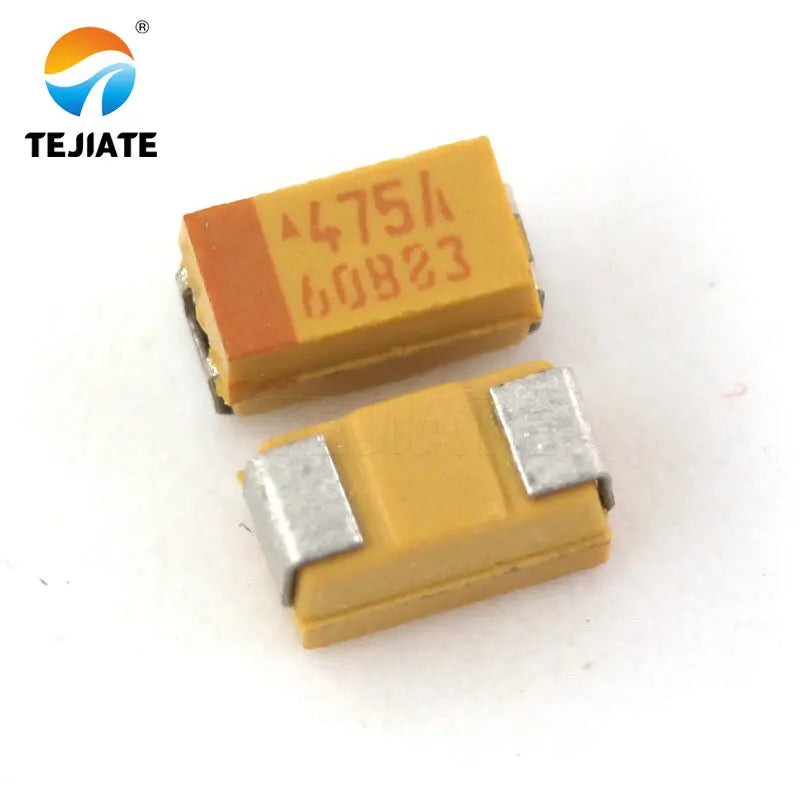 20PCS Tantalum capacitor type A 3216 patch 25V 16V 10V 10uF 1uF 106 2.2UF 3.3UF 4.7UF 22UF 1206