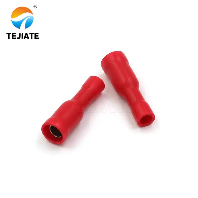 10pcs Male/Female Insulated Connector Set 0.5-1.5mm2 Electrical Bullet Butt Wire Crimp Terminal Connector 22-18AWG Kit