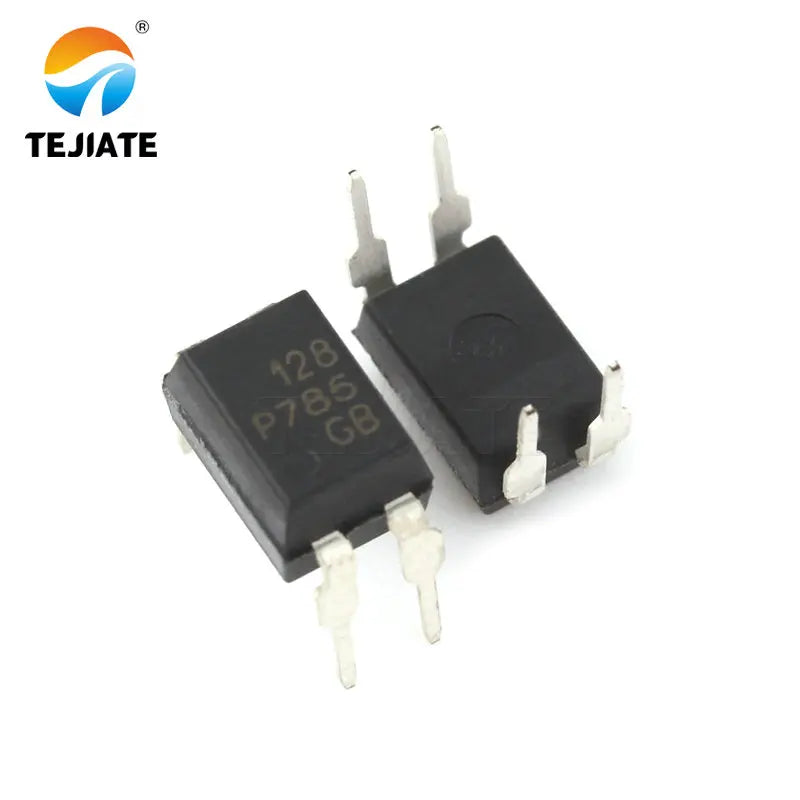 10PCS TEJIATE Optocoupler TLP785 P785 SOP-4 SMD Transistor Photoelectric Output Optical Isolator Imprint 128