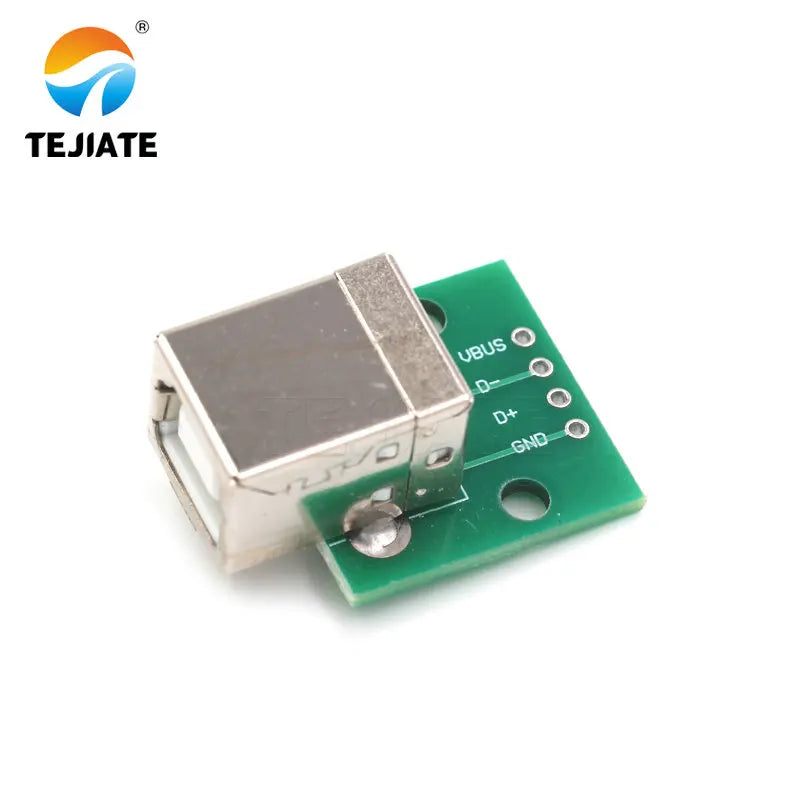 1PCS MK5P TYPE-C MINI-5P USB2.0/3.0 To DIP Adapter Board Micro USB Power Data-cable Welded Module