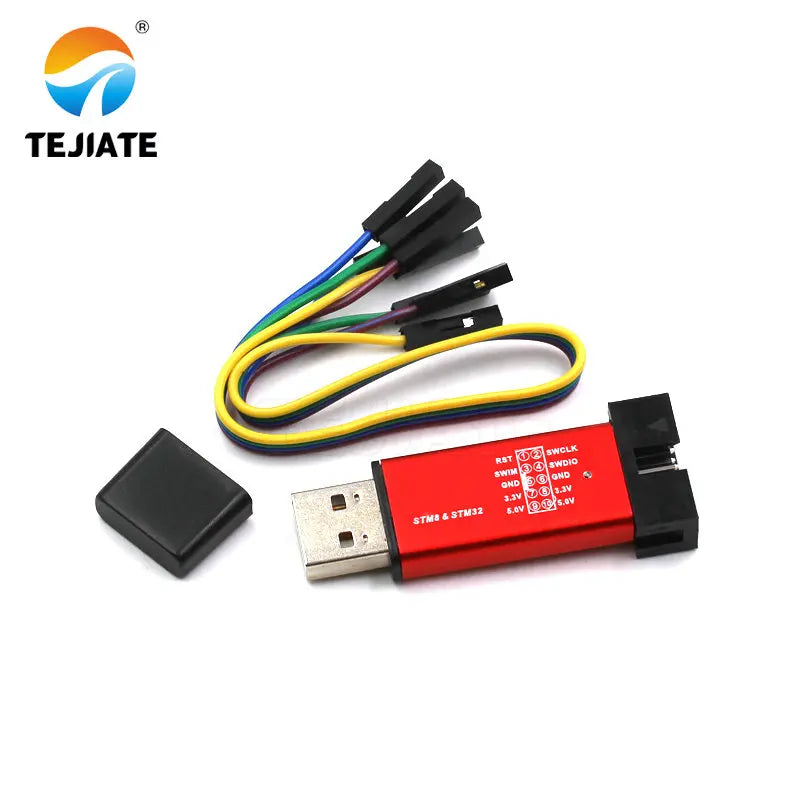 1PCS ST-LINK V2 With Shell STM8/STM32 Emulator Programmer Module Stlink Downloader Debugger Modular Unit