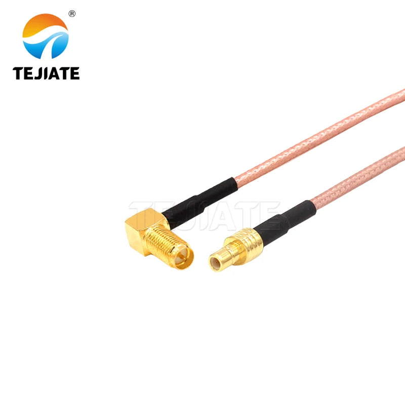 1PCS TEJIATE Adapter Cable SMB To RPSMA Type SMB-J Convert RPSMA-KW 8-90CM 1M 1.5M 2M Length Connector RG316 Wire