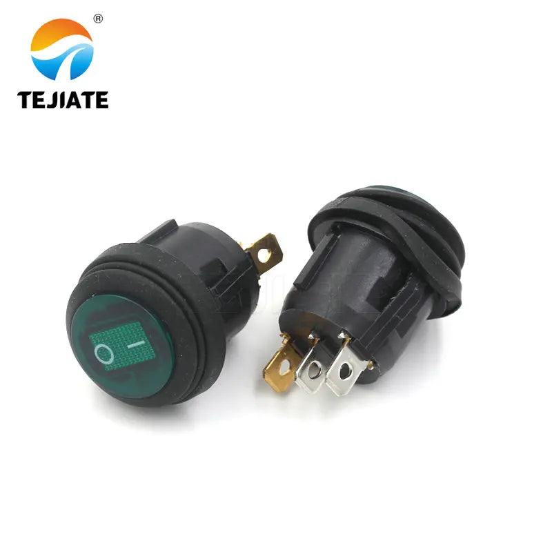1PCS Toggle Switch KCD1 Ship-type Rocker Switch 2/3 Feet 2 Gear Waterproof Boat Shaped High Current Power Microswitch Electronic