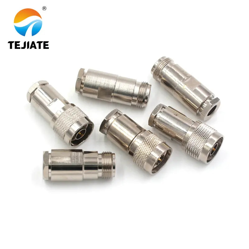 1PCS RF Connecting Header Outer Screw Inner Hole N-J-3-5-7 N-K-3-5-7 Inner Screw Inner Pin Assembled Type Adapter