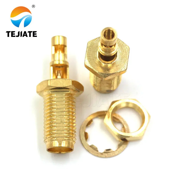 1PCS SMA-KY-J Connector PRSMA-KY Adapter Opening Type Outer Screw Inner Pin/Hole Match For RG178
