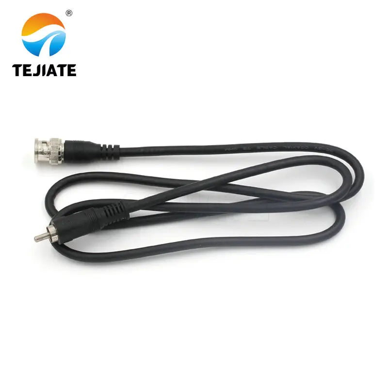1PCS BNC-BNC/RCA Lotus Header Connector Wire Q9 Monitoring  Video Line BNC/VCR To TV Adapter Wire