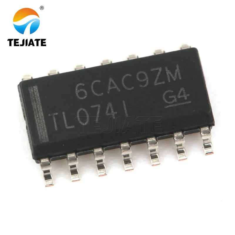 10pcs/lot TL074IDR  TL0741 SOP-14 TL074CN DIP-14 FET Input Op Amp