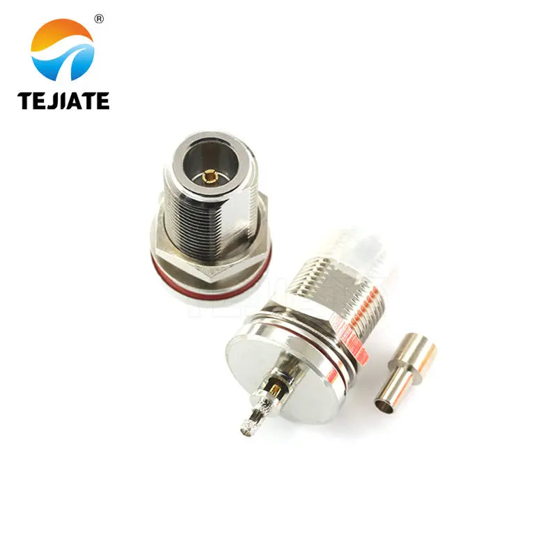 1PCS N Type Adapter J-K-JW-KY-KF 1.5/3/5/7MM Opening Type Male/Female Header Connector Match For RG58/142/174/316 All Copper
