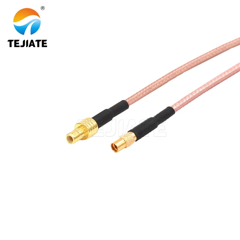 1PCS TEJIATE Adapter Cable SMB To MMCX Type SMBJ Convert MMCXK 8-90CM 1M 1.5M 2M Length Connector RG316 Wire