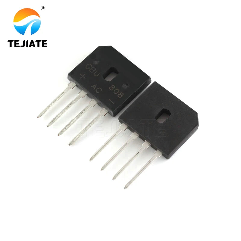 5Pcs GBU808 800V 8A power Diode Bridge Rectifier DIP4