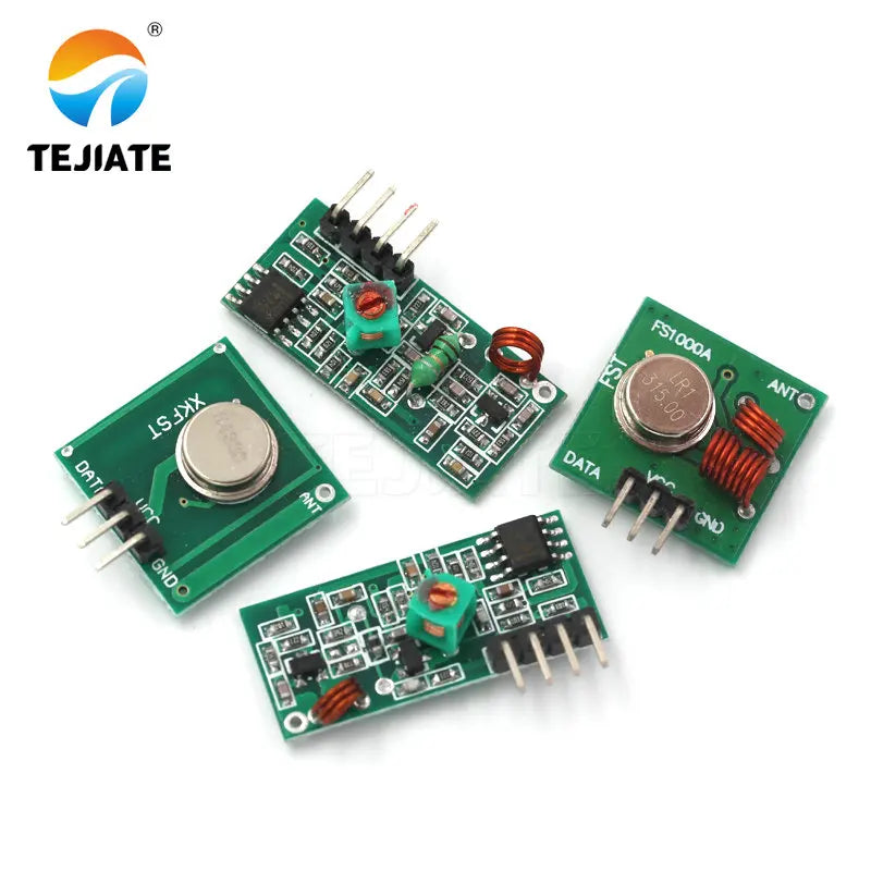 1Set 315M/433M UHF Regeneration Receiving Module  Wireless Transmission Modular Unit Transmitter + Receiver