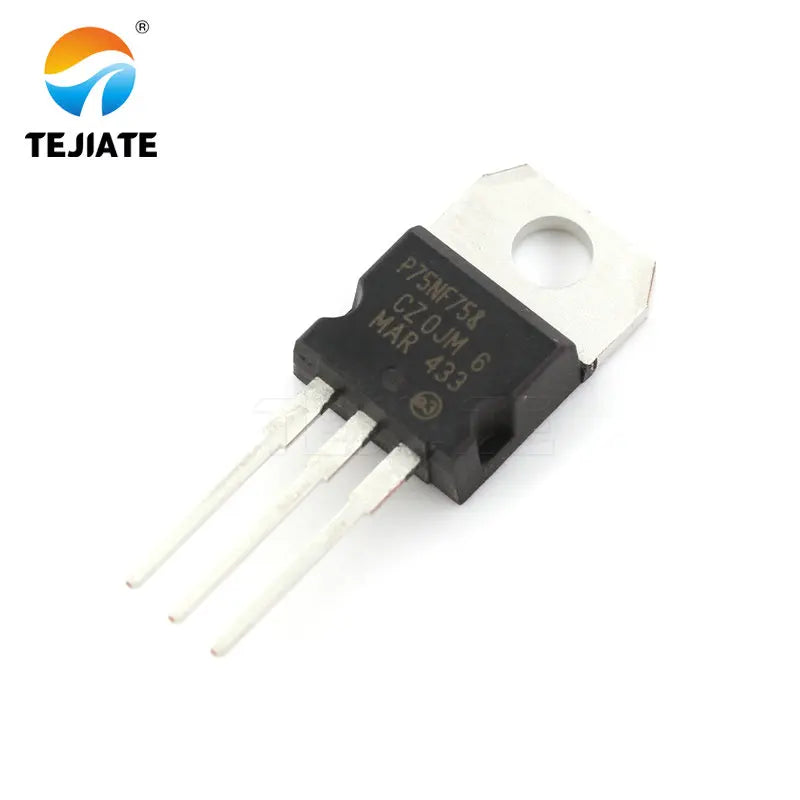 5PCS new transistor FETs for STP75NF75-220 P75NF75 To220 75NF75