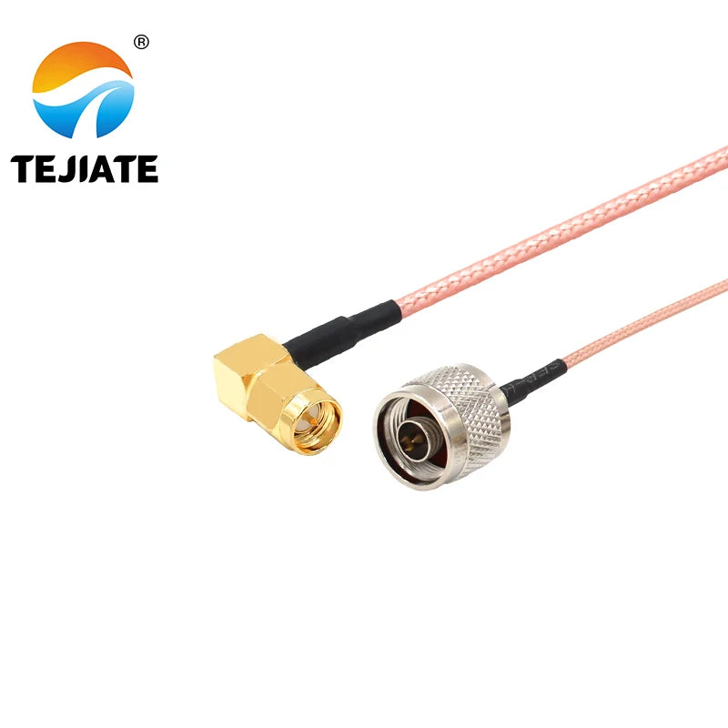 1PCS TEJIATE Adapter Cable BNC To SMA Type N-J Convert SMA-JW 8-90CM 1M 1.5M 2M Length Connector RG316 Wire