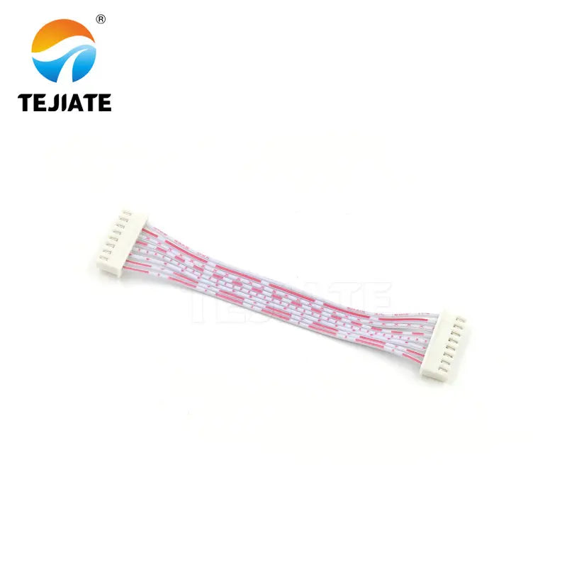 10PCS XH2.54 Electronic Wire 2/3/4/5/6/7/8/9/10/11/12P Red/White Terminal Line Connecting Wire 10CM Double Head