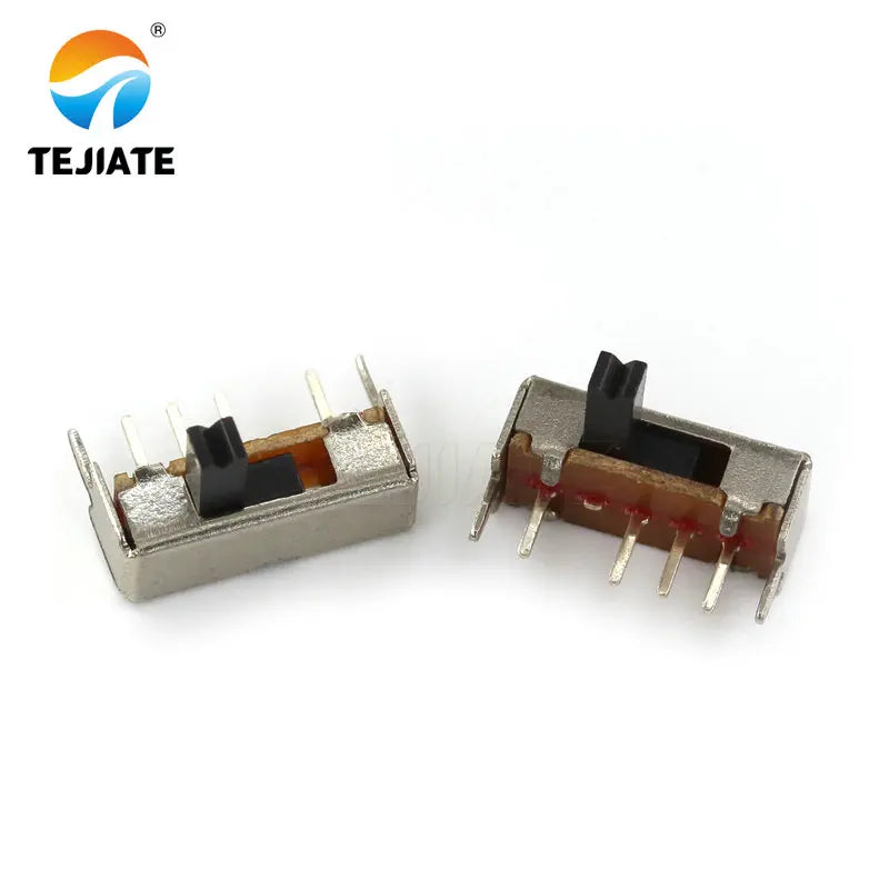 50PCS Toggle Switch MSS/SS/SK/MSK 1/2 Row Direct Insertion Horizontal  Power Microswitch Sliding 2/3gear Position Wave Band Type