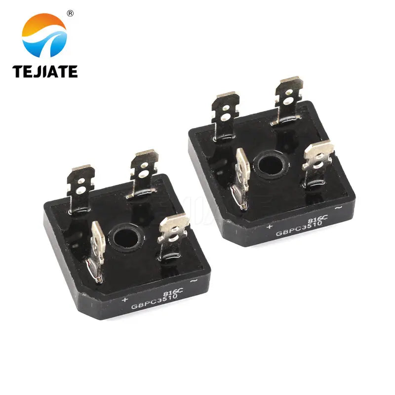 2PCS GBPC3510 square silicon 35a1000v single phase rectifier bridge