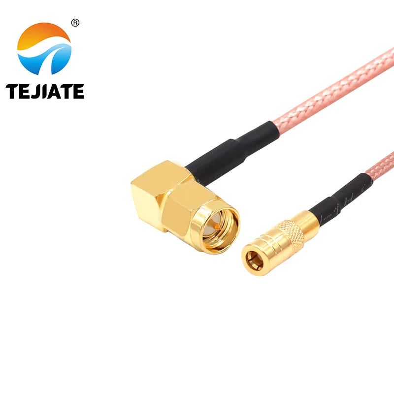 1PCS TEJIATE Adapter Cable SMB To SMA Type SMB-K Convert SMA-JW 8-90CM 1M 1.5M 2M Length Connector RG316 Wire
