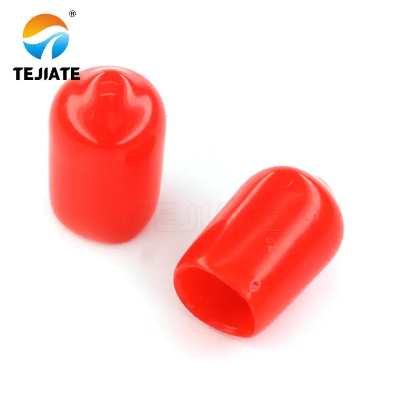50PCS SMA Nuts 50PCS SMA Red Dust Cap Match For SMA Connector SMA Adapter