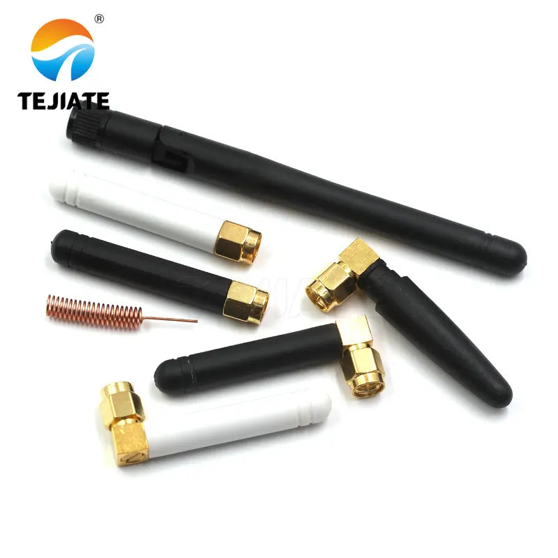 5PCS 433MHz High Gain Digital Transmission Antenna Fold Rubber Rod Antenna SMA Inner Pin