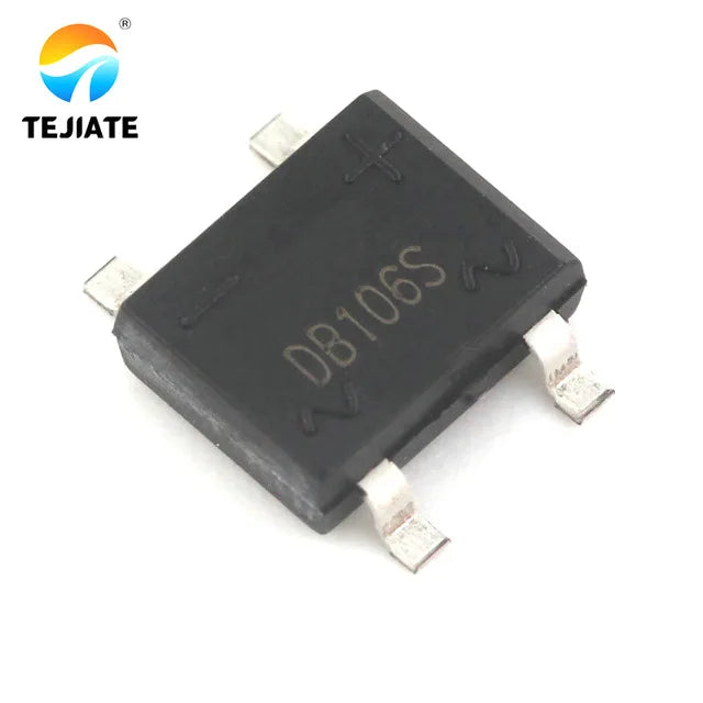 MB6S MB8S MB10F DB107S DB106S Rectifier Bridge Single Phase Bridge Rectifier 0.5A1000V Bridge Reactor SOP4 DIP-4