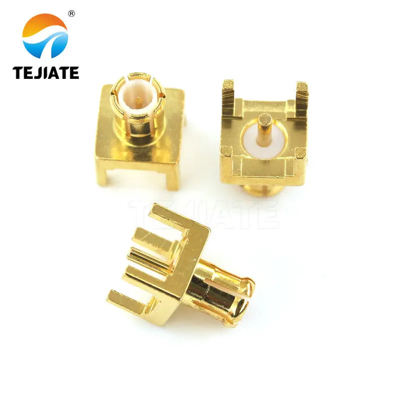 1PCS MCX MMCX KE-KWE-JE-JEF Connector Male/Female Base Straight Angle Bent Header Four Feet Welding PCB Socker Adapter