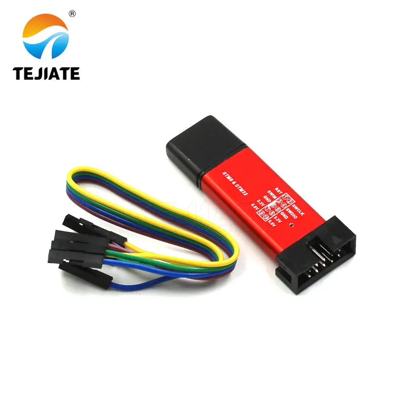 1PCS ST-LINK V2 With Shell STM8/STM32 Emulator Programmer Module Stlink Downloader Debugger Modular Unit