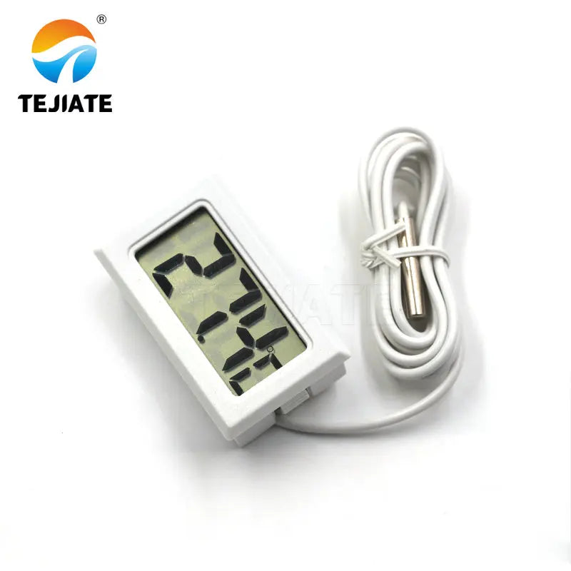 White Digital Thermometer Fridge Freezer Temperature Meter