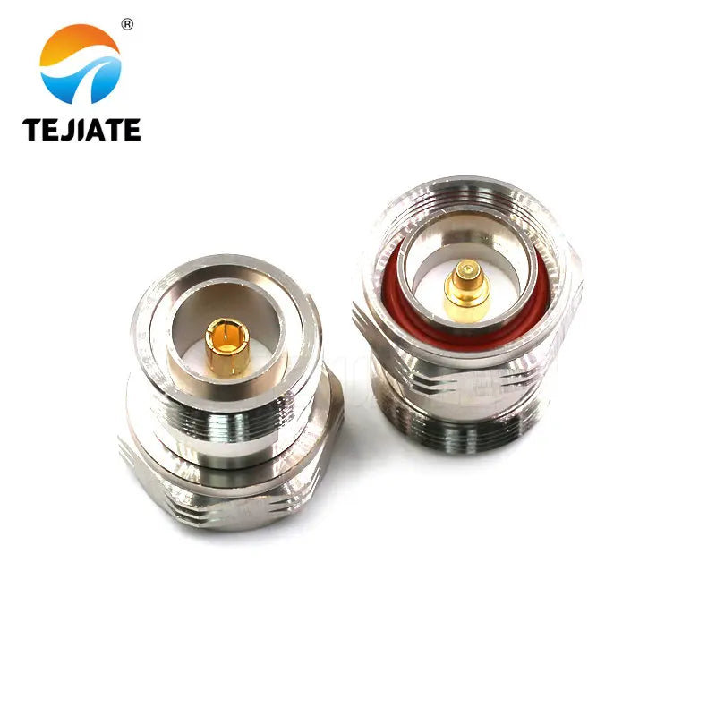 1PCS RF Adapter Double Way Connector Male/Female Header L29/DIN N/DIN N/L29 KK JK KJ  All Copper Green Product